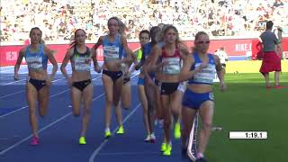 Konstanze Klosterhalfen läuft beim ISTAF in Berlin Bestzeit über 1500 m in 35892 min [upl. by Constantino]