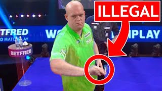 Illegal Darts Throws During PDC Matches [upl. by Singleton973]