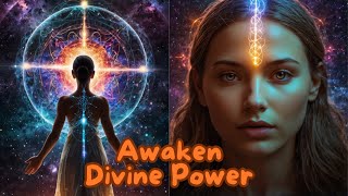 MIRACLES AWAKEN YOUR SPIRIT  963Hz Frequency to Connect with Divine Power 💛 [upl. by Annayek]