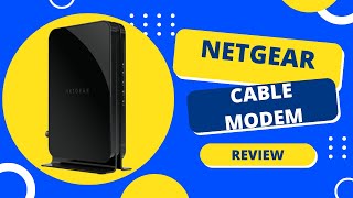 NETGEAR Cable Modem CM500  Compatible with All Cable Providers Review [upl. by Jillana898]