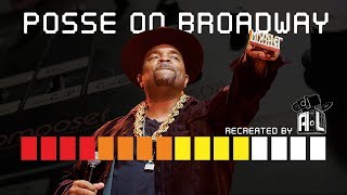 Posse On Broadway  Roland TR 808 Beat Demo by DJ AL [upl. by Adelice]