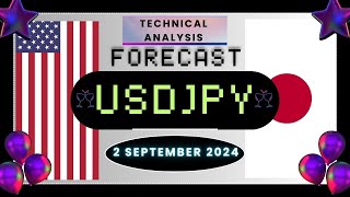 Usdjpy today signals forecast amp technical analysis for 2 September 2024 [upl. by Sivra]