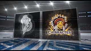 298 Olympiques de Gatineau 3 Cataractes de Shawinigan 2  15 04 22 [upl. by Eittak77]