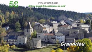 Haute Loire à moto  Les Gorges de L Allier Street58 [upl. by Kalfas]