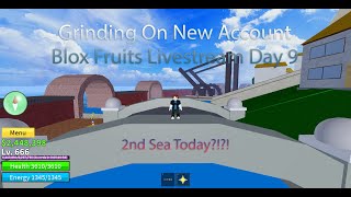 Noob to Pro Blox Fruits  Grinding on New Blox Fruits Account  Blox Fruits Grinding Day 9 [upl. by Sapphira]