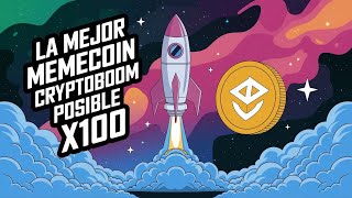 ¡LA MEJOR MEMECOIN Que Hará Un x100 Cryptoboom 💣 Asi Gane 93 Con UN MEME 🔥🤑 [upl. by Merill]