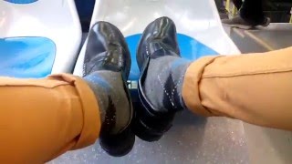 VID 20151215 172635 My Sebago loafers and argyle socks HD [upl. by Doowron]