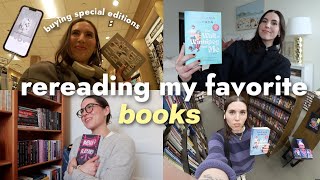 Rereading my favorite books for a week 🎀 reading vlog [upl. by Hose]