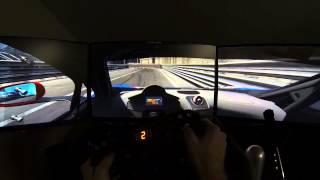 Monaco onboard McLaren GT3  Project Cars [upl. by Ebarta]