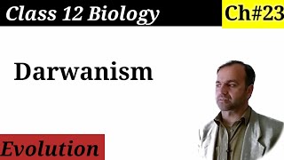 Darwinism class 12 Biology class 12 Biology  Evolution [upl. by Pacifa]