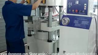 Tshirt magic towel coin tissue compression machine [upl. by Latton]