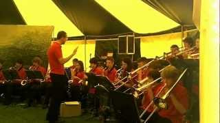 Clitheroe Royal Grammar School Swing Band in our Big Top at Pound Day [upl. by Ecinna]