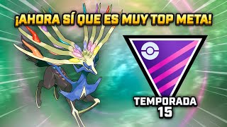 XERNEAS con GEOCONTROL TOMA EL CONTROL de la LIGA MASTER  PVP GBL POKEMON GO [upl. by Lacagnia63]