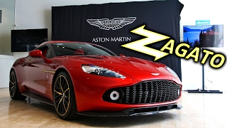 Primer Aston Martin Vanquish Zagato 0599  Ciudad de México [upl. by Yatnuahs]