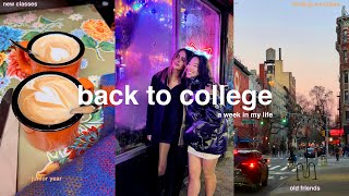 my first week of classes ★ NYU VLOG [upl. by Maloy]