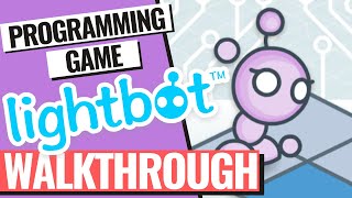 Learn Programming  Lightbot  Game Walkthrough  Hour of Code [upl. by Ruiz]