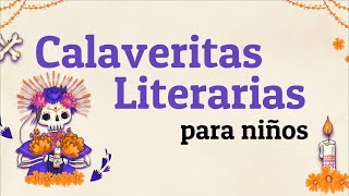 Calaveritas Literarias  Día de muertos 7 [upl. by Yanarp]