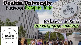 DEAKIN UNIVERSITY Melbourne Burwood Campus Tour Australia [upl. by Smitty]