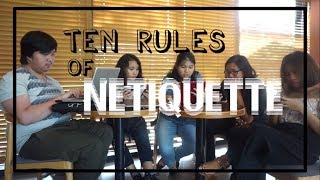 The Ten Rules of Netiquette  DLSU Emtech Project [upl. by Lenhart]