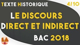 3AS LE DISCOURS DIRECT ET INDIRECT PLUS UN EXERCICE PRATIQUE [upl. by Akimert]