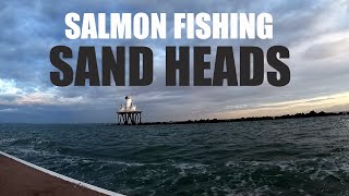 Sand Heads British Columbia Salmon fishing 1 Lights out fishing [upl. by Sianna]