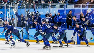 Finland caps Cinderella run to hockey gold with upset of ROC  Winter Olympics 2022  NBC Sports [upl. by Claudia919]