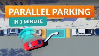 How to Parallel Park Perfect Parallel Parking in 3 Easy Steps [upl. by Staley]