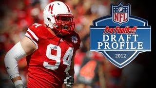 Nebraska DE Jared Crick Draft Profile [upl. by Petit]