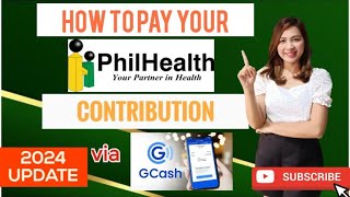 How to Pay Voluntary Philhealth Contribution using Gcash 2024 [upl. by Odraleba]