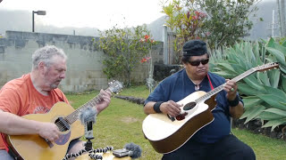 Black Sand  Ledward Kaapana Slack Key Guitar [upl. by Ashley]