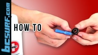 How To Clean and Maintain Skateboard and Longboard Bearings  BCSurfcom [upl. by Olegnaid]