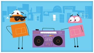 quotThats A Rectanglequot Songs About Shapes by StoryBots  Netflix Jr [upl. by Ynamad842]