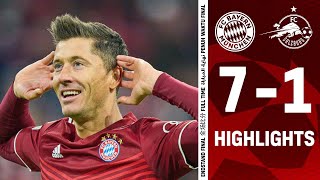 71 madness FC Bayern vs FC Salzburg  Champions League Highlights [upl. by Nitsoj]