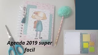 Agenda 2019 con espiral fácil fácil  Subtitulado [upl. by Veradi]