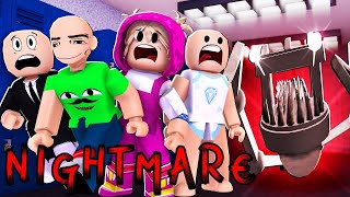 ESCAPE MR NIGHTMARE SCHOOL ALL PARTS WITH BOBBY JJ MASH AND BOSS BABY  Roblox [upl. by Eseuqcaj862]