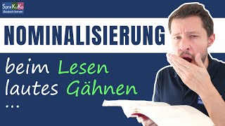 Was ist Nominalisierung Substantivierung Adjektive und Verben als Nomen  Signalwörter [upl. by Lleon592]