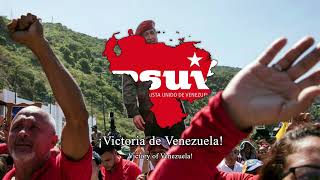 quotChavez Vive La Lucha Siguequot  Venezuelan Socialist Song [upl. by Nnewg]