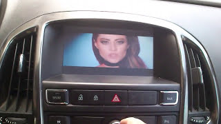 Astra J CD500 Interface  Navigasyon  Media Player Geri Görüş Kamerası [upl. by Raouf]