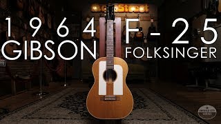 quotPick of the Dayquot  1964 Gibson F25 Folksinger [upl. by Jochebed]