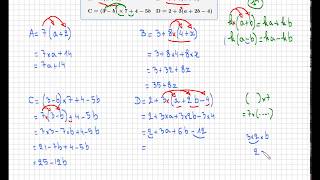 Développer une expression • Plus difficile • distributivité simple • Calcul littéral • cycle 4 [upl. by Atinhoj]