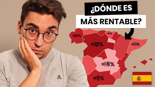 Las Provincias Más Rentables de España 2023 [upl. by Olathe]