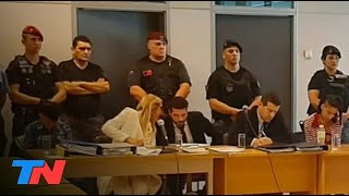 EL CRIMEN DE LUCIO Comenzó el juicio con miradas al piso y distancia entre la madre y su pareja [upl. by Ettennal640]