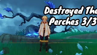 Destroy the Perches 33 Genshin Impact [upl. by Nimar]