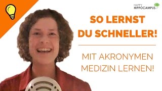 Schneller lernen mit Merkwörtern  So funktionieren Akronyme [upl. by Linda154]