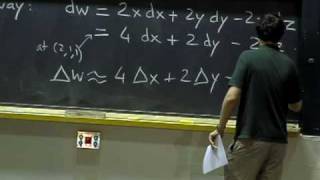 Lec 12 Gradient directional derivative tangent plane  MIT 1802 Multivariable Calculus Fall 07 [upl. by Tnert]