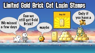 Battle Cats Gold Brick Cat King Ingot Cat King Nekokhamen Review [upl. by Niveg47]