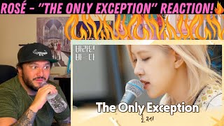 ROSÉ  quotThe Only Exceptionquot Reaction [upl. by Friedly]