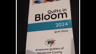 Quilts in Bloom Quilt show 2024 [upl. by Aerdnahs]