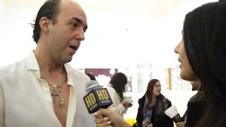 Designer Francesco Scognamiglio Interview ALTAROMA FASHION WEEK [upl. by Patrica]