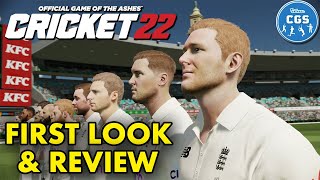 CRICKET 22 IS HERE  Cricket 22 PS5XBOX Series X  First Look amp Review of Cricket 22 [upl. by Kloster164]